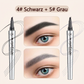 50% RABATT🧡3D-Wasserfester Microblading Augenbrauenstift mit 4-zackiger Spitze