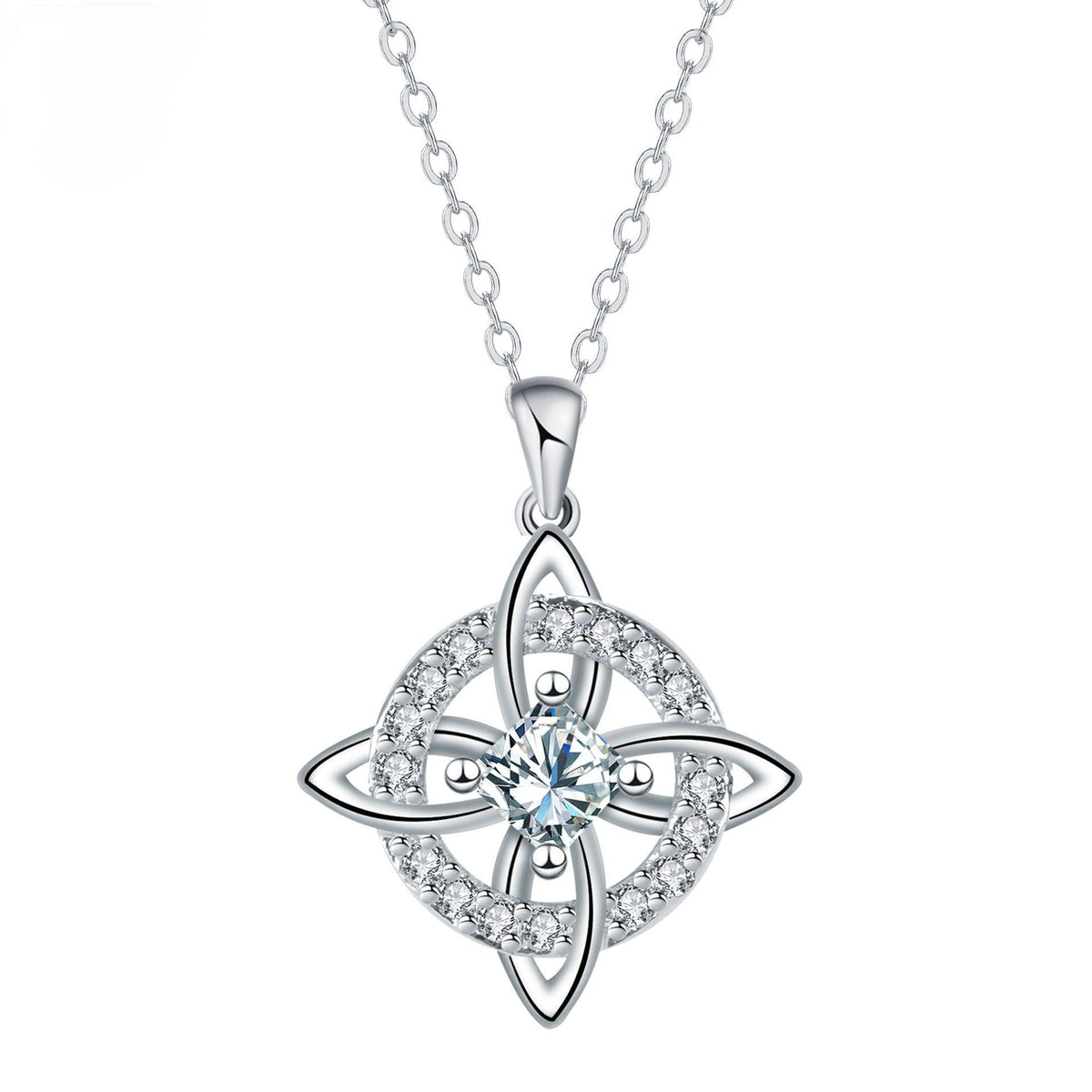 🔥Solange der Vorrat reicht 50% Rabatt!🎉Unisex Witch Knot Pendant Necklace📿