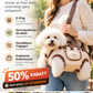 3-in-1 Haustier-Tragetasche – Atmungsaktiv, ergonomisch & bequem für kleine Hunde und Katzen-Gcom