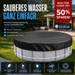 🏊 -50% RABATT | Wasserdichte Poolabdeckung aus 210D Oxford-Gewebe – Robuster Schutz für Aufstellpools