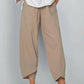 👖Vintage-Hose mit asymmetrischen Taschen und elastischem Bund