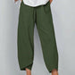 👖Vintage-Hose mit asymmetrischen Taschen und elastischem Bund