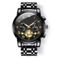 Neue Multifunktions-Chronographen-Armbanduhr mit 6 Zeigern