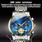 Neue Multifunktions-Chronographen-Armbanduhr mit 6 Zeigern