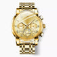 Neue Multifunktions-Chronographen-Armbanduhr mit 6 Zeigern