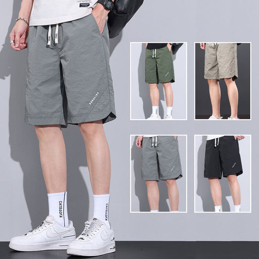 Men's Ice Silk Cargo Shorts