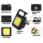 2023 New Year Hot Sale 50% off Cob Keychain Work Light