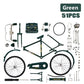 (🌲Christmas Sale- SAVE 49% OFF)-DIY Bicycle Model Scale（BUY 3 GET FREE SHIPPING）